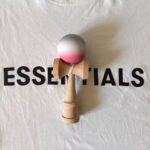 Jucarie Kendama 19cm Joc de indemanare Bila din cauciuc antistres