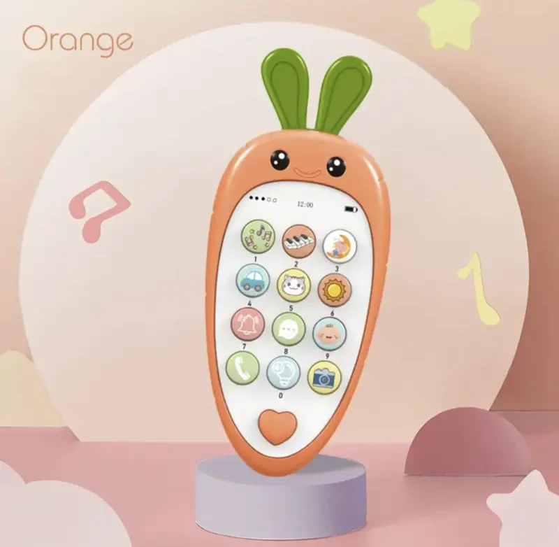 Jucarie Telefon Smartphone Morcov Primul meu telefon