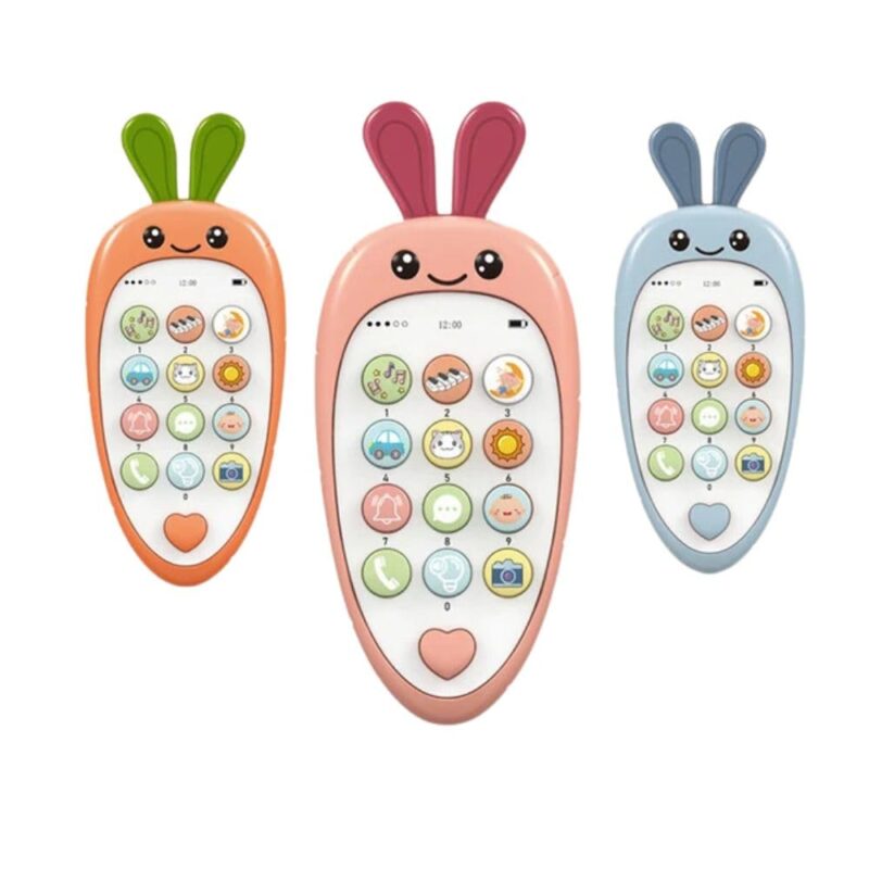 Jucarie Telefon Smartphone Morcov Primul meu telefon Jucarie Telefon Smartphone Morcov Primul meu telefon