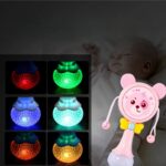 Jucarie Zornaitoare bebe Ursuletul pentru dentitie cu lumini muzica