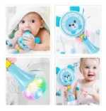 Jucarie Zornaitoare bebe Ursuletul pentru dentitie cu lumini muzica