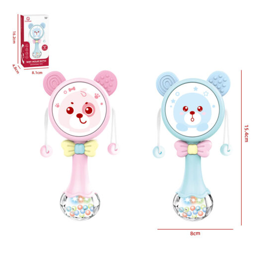 Jucarie Zornaitoare bebe Ursuletul pentru dentitie cu lumini muzica