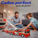 Jucarie interactiva copii Masina de pompieri cu lumini si sunete