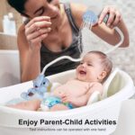 Jucarie pentru baie Dus sub forma de Elefant cu termometru