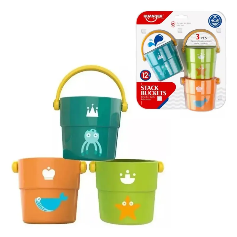Jucarii bebe Galetuse pentru nisip si apa cu desene Huanger Jucarii bebe Galetuse pentru nisip si apa cu desene Huanger
