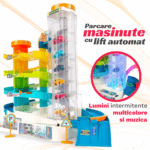 Parcare cu lift 6 Masini Pista cu 4 etaje Jucarii Garaj pentru vehicule