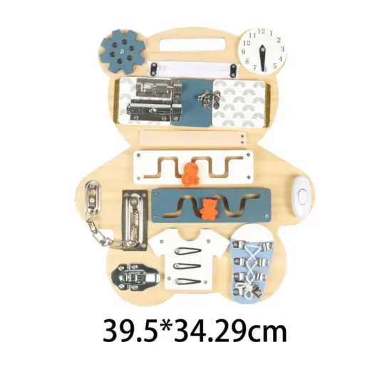 Placa Busy Board Ursuletul cu tabla pentru desen Incuie Descuie