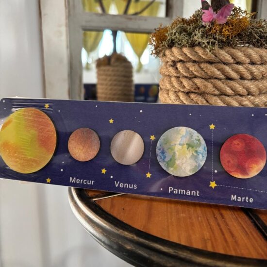 Puzzle incastru Spatiul Cosmic in Limba romana Sistemul Solar