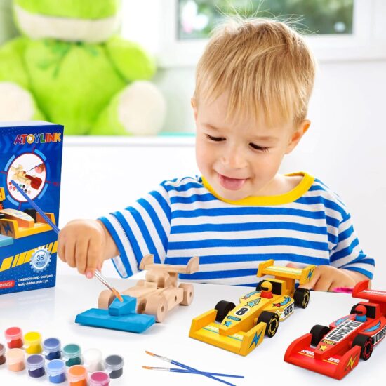 Set 3 Masini de curse Kit pentru desen Asamblare Banc de lucru