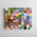 Set 60 Cuburi magnetice Craft Magnetic Jucarii Stem de construit