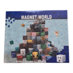 Set 60 Cuburi magnetice Craft Magnetic Jucarii Stem de construit