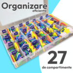 Set magnetic 274 piese Stem Litere Cifre si Plansa magnetica