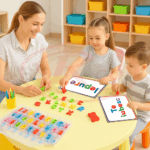 Set magnetic 274 piese Stem Litere Cifre si Plansa magnetica