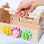 Banc de lucru copii Ladita Atelierul cu scule Demontare Constructii