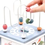 Cub Activitati Montessori 8in1 Incuietori Xilofon Sortare forme lemn