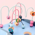 Cub Montessori 5in1 Elefantul cu activitati motrice si Sortare