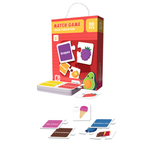 Joc Puzzle educativ Invata Culori si obiecte cu ajutorul ilustratiilor