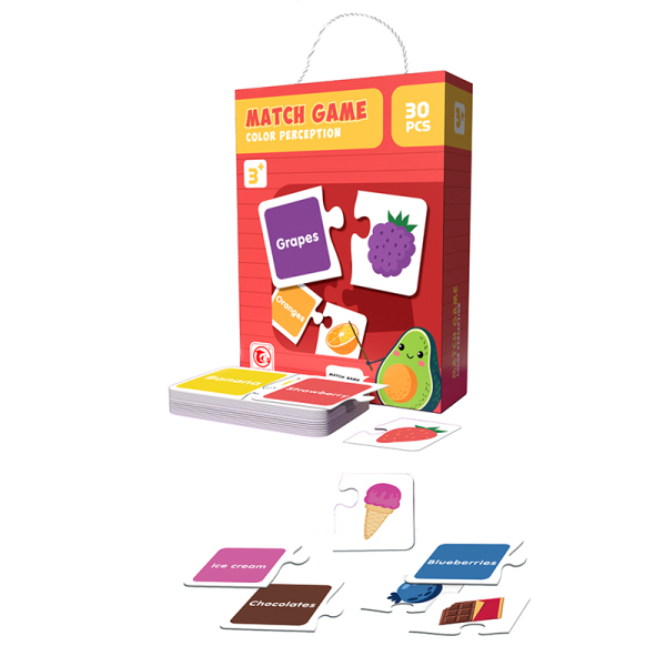 Joc Puzzle educativ Invata Culori si obiecte cu ajutorul ilustratiilor