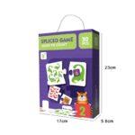 Joc Puzzle educativ Invata Numerele Cifrele cu ajutorul ilustratiilor