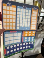 Joc educativ Calendar in Limba romana cu Ceas Anotimpurile Zilele