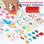 Joc educativ cu betisoare Numarare si calcul matematic cu Carduri