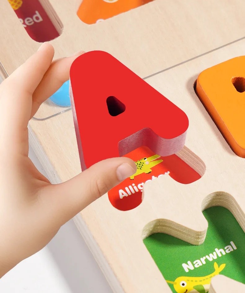 Joc logaritmic educativ Asocieri Culori Litere Alfabet si Cifre