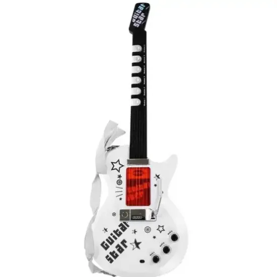 Jucarie Microfon cu suport Chitara electrica Amplificator pentru copii