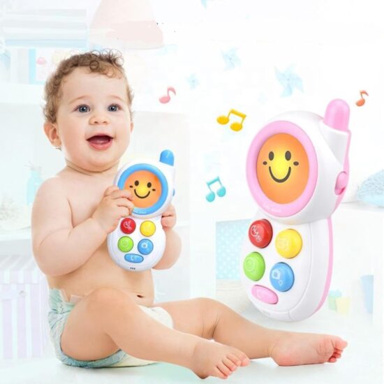 Jucarie Telefon Smartphone Emoji Primul meu telefon muzical