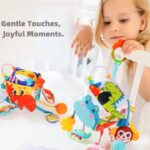 Jucarie dentitie bebelusi Animale Jucarii senzoriale cu texturi diferite