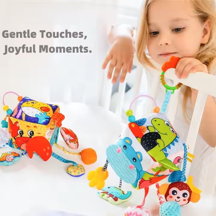 Jucarie dentitie bebelusi Animale Jucarii senzoriale cu texturi diferite