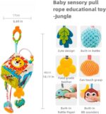 Jucarie dentitie bebelusi Animale Jucarii senzoriale cu texturi diferite