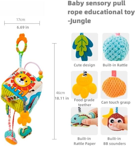 Jucarie dentitie bebelusi Animale Jucarii senzoriale cu texturi diferite