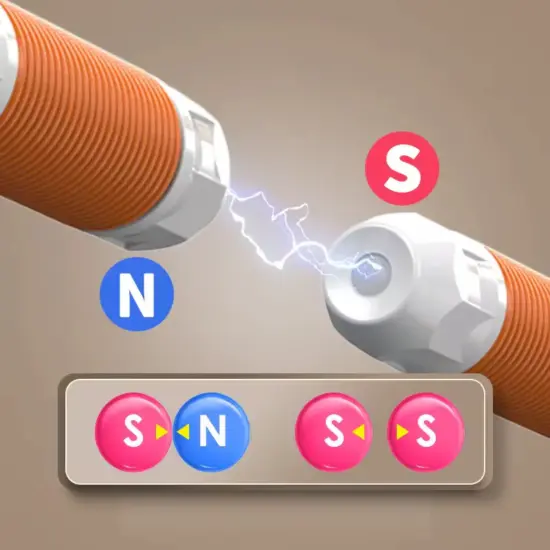 Jucarii magnetice Stem 108 piese Sticks flexibile Forme constructie