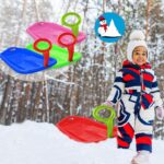 Sanie copii tip bob Sageata cu Maner Glisor mobil Marmat