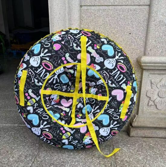 Sanie gonflabila cu camera Cercul pentru zapada Sasiu din cauciuc