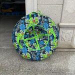 Sanie gonflabila cu camera Cercul pentru zapada Sasiu din cauciuc