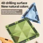 Set 51 Cuburi magnetice transparente luminoase 3D Racheta STEM