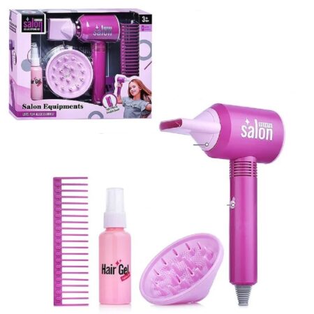 Set Infrumusetare si coafura Uscator de par cu efecte realiste