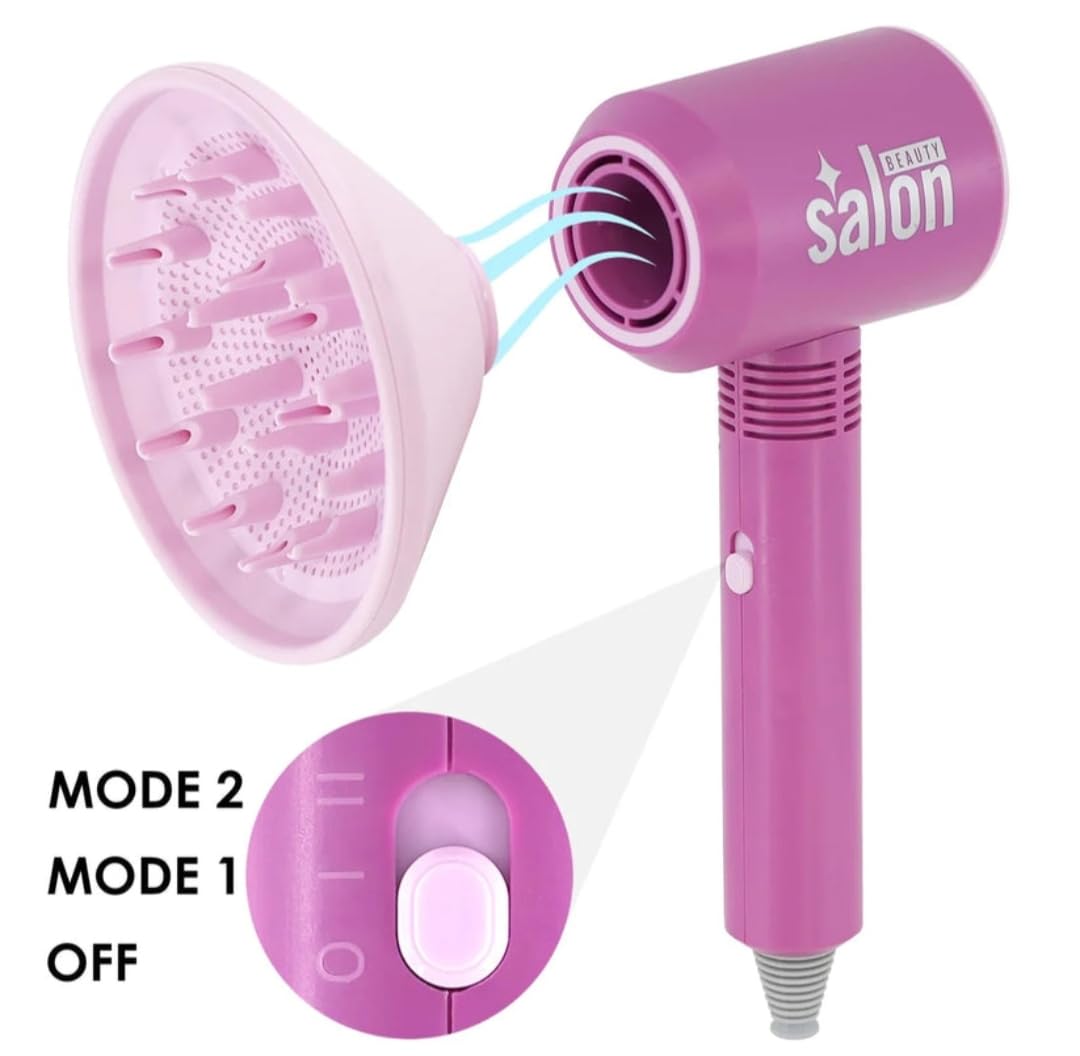 Set Infrumusetare si coafura Uscator de par cu efecte realiste