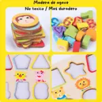 Tabla educativa de scris cu Cifre Marker si Forme geometrice