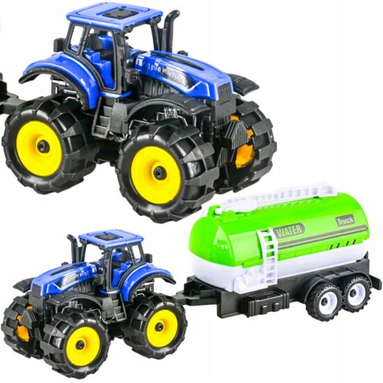 Tractor de jucarie Remorca cu Cisterna Utilaje agricole pentru copii