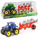 Tractor de jucarie Remorca cu Plug Utilaje agricole pentru copii