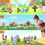 Set 133 Cuburi magnetice MineCraft Constructii Joc Stem