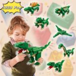 Cuburi constructie STEM 1000 piese Aventura Dinozaurilor 6in1
