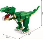 Cuburi constructie STEM 1000 piese Aventura Dinozaurilor 6in1
