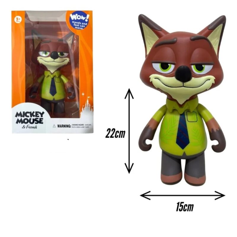 Figurine din plastic Nick Judy din Zootopia Vulpea sau Iepurasul