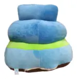 Fotoliu din plus Scaun cu Stitch bleu 3D din desene pentru copii