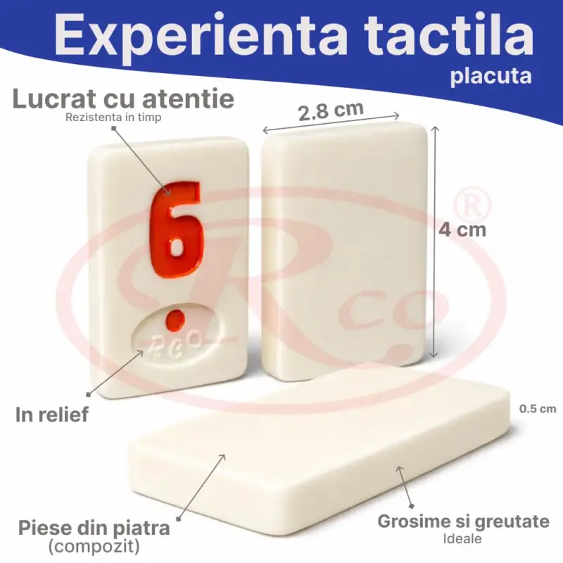 Joc Remi clasic cu Suport din lemn Tabla lemn si Piese din piatra Rumy