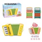 Jucarii Instrument muzical copii Acordeon 10 butoane din plastic