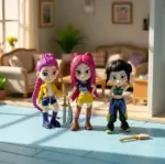 Set 6 Minifigurine Papusile Demon Hunters Kpop 10cm Lifestyle